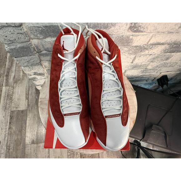 Jordan 13 Retro Dune Red Size 8.5 and 11 DJ5982-601 main image 4